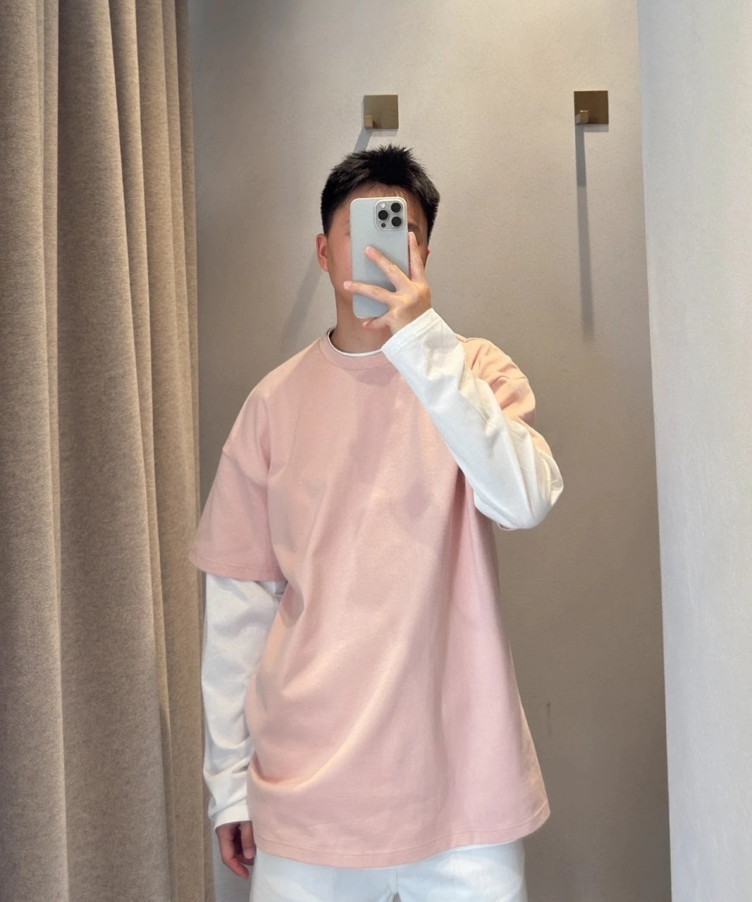 Jil Sander Double Layered Long Sleeve T-Shirt