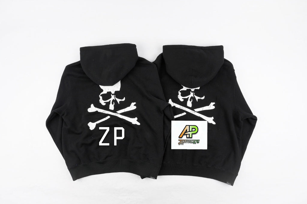 Mastermind Japan MMJ Skull-print Cotton Hoodie