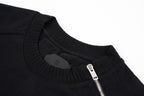 Givenchy Zippered Metal Fleece Sweatshirt