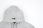 Nike Sup × Nk Collaboration Hooded Jacket with Embroidered Swoosh