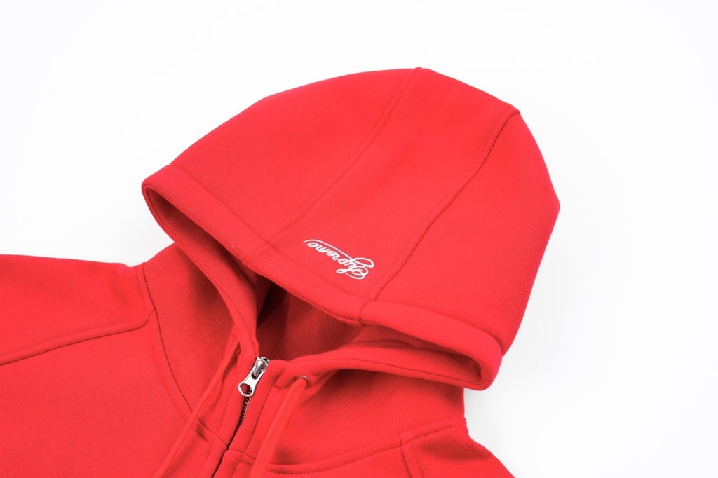 Nike Sup × Nk Collaboration Hooded Jacket with Embroidered Swoosh