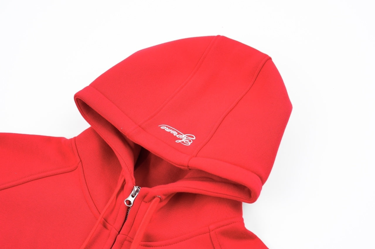 Nike Sup × Nk Collaboration Hooded Jacket with Embroidered Swoosh