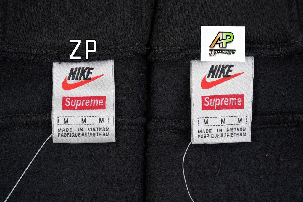 Nike Sup × Nk Collaboration Hooded Jacket with Embroidered Swoosh