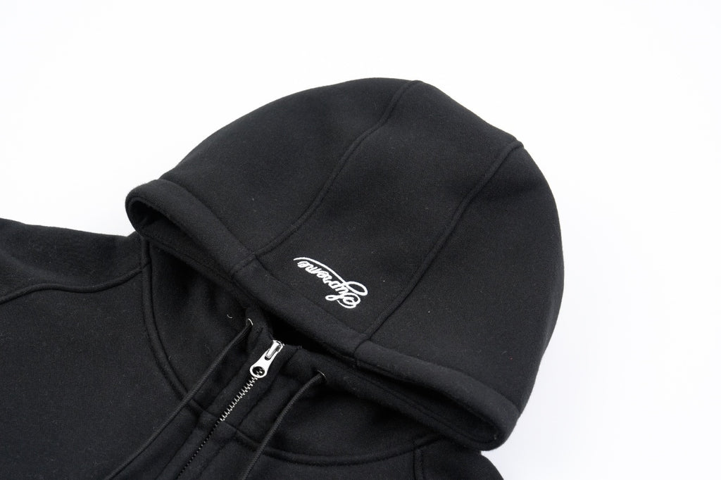 Nike Sup × Nk Collaboration Hooded Jacket with Embroidered Swoosh