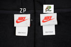 Nike x Stussy 23SS Solid Color Embroidered Logo Hooded Fleece Sweatshirt