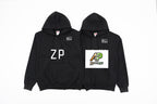 Nike x Stussy 23SS Solid Color Embroidered Logo Hooded Fleece Sweatshirt