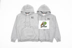 Nike x Stussy 23SS Solid Color Embroidered Logo Hooded Fleece Sweatshirt