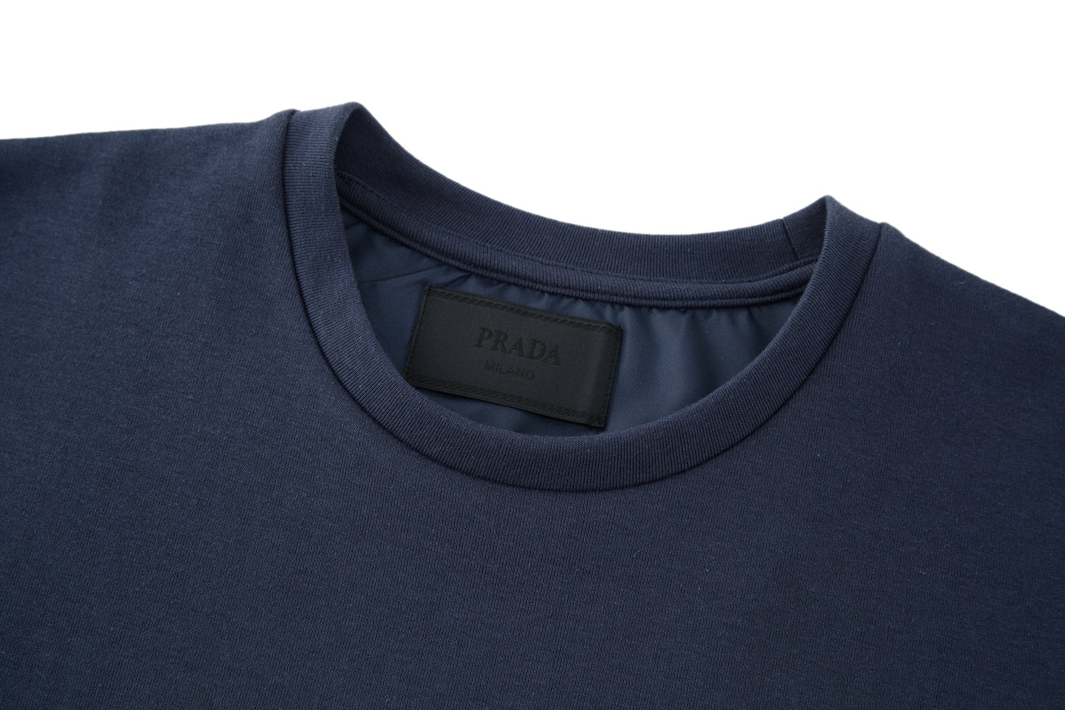 Prada Nylon Patchwork Decorative Air Layer Sweatshirt