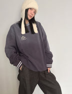 Prada Washed Printed Distressed Sweatshirt
