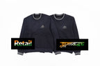 Prada Washed Printed Distressed Sweatshirt