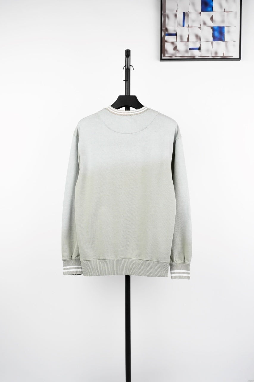 Prada Distressed Print Sweatshirt