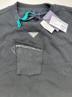 Prada Hardware Triangle Logo Sweatshirt