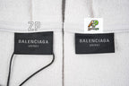 Balenciaga V-neck Hooded Sweatshirt