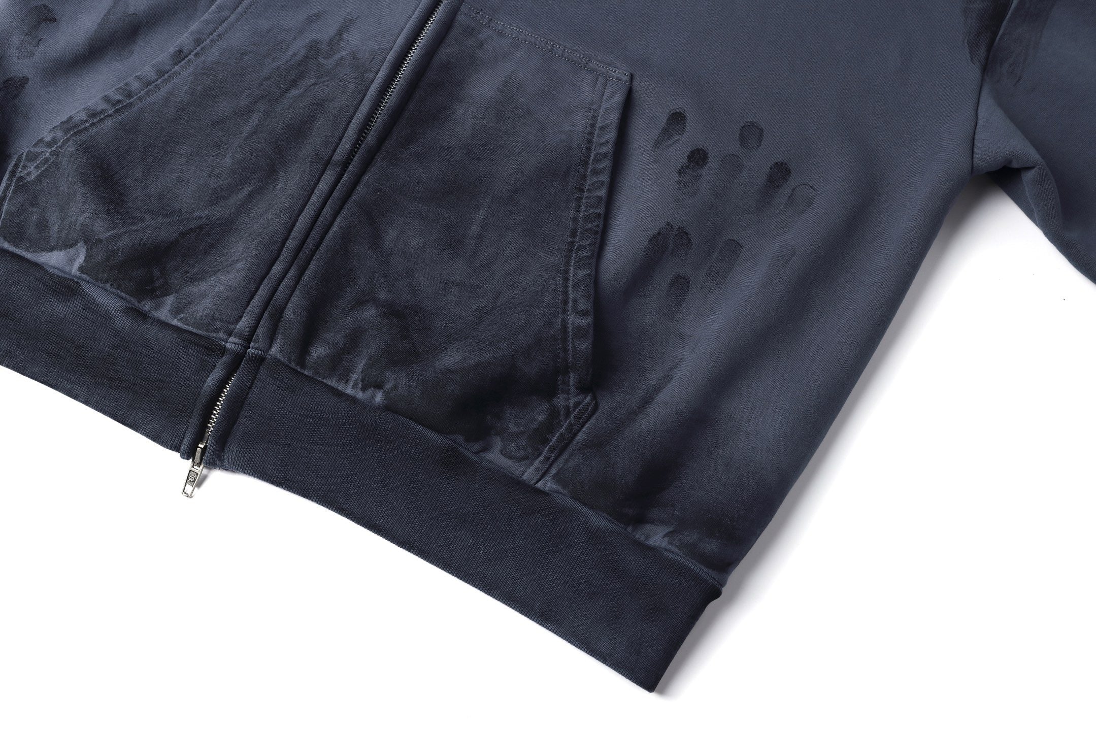 Balenciaga 25SS Hooded Embroidered Hand-Painted Sweatshirt Jacket