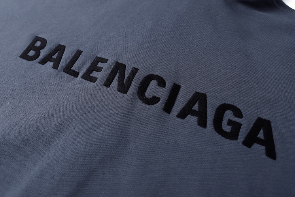 Balenciaga 25SS Hooded Embroidered Hand-Painted Sweatshirt Jacket