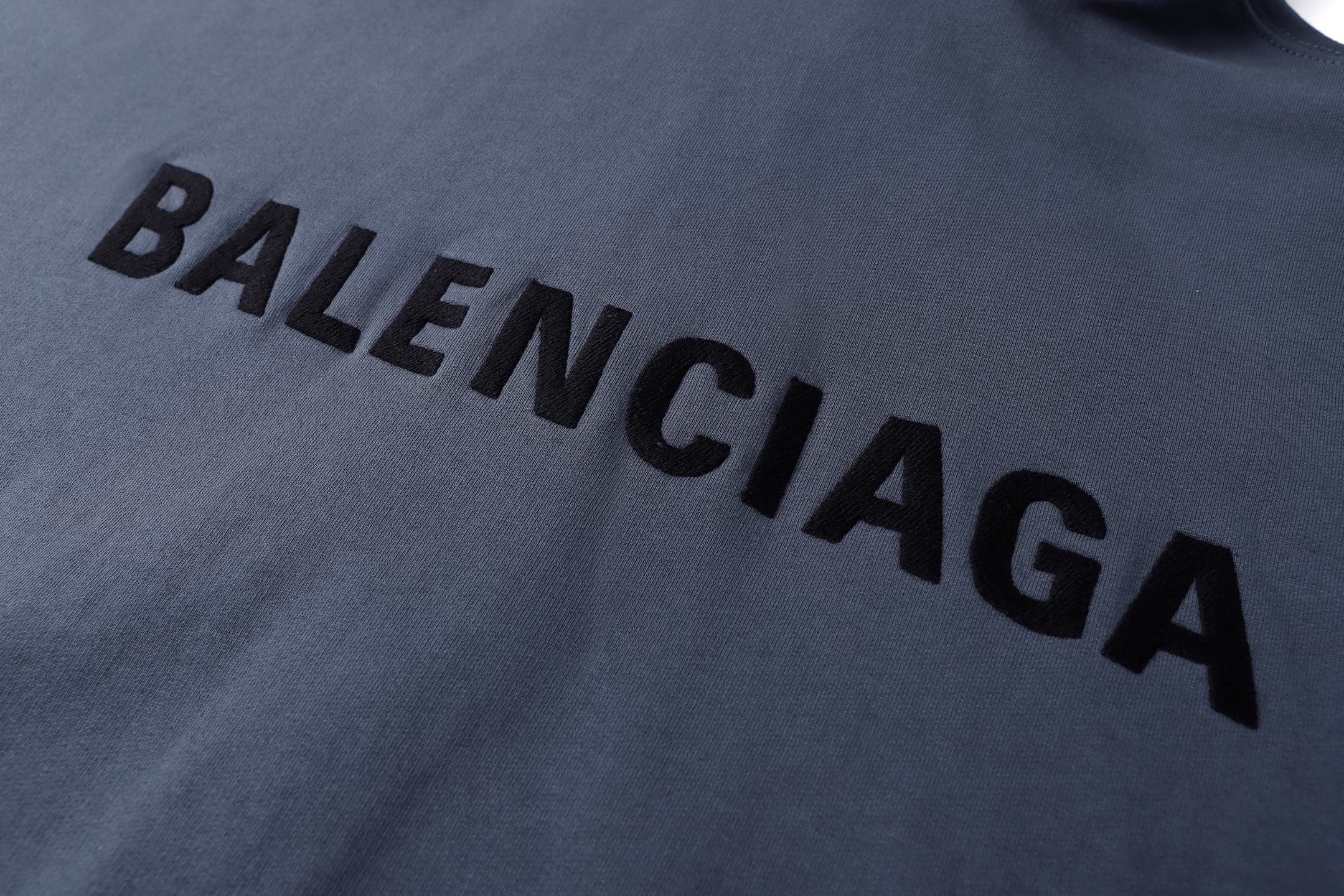 Balenciaga 25SS Hooded Embroidered Hand-Painted Sweatshirt Jacket
