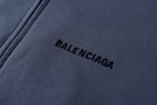 Balenciaga 25SS Hooded Embroidered Hand-Painted Sweatshirt Jacket