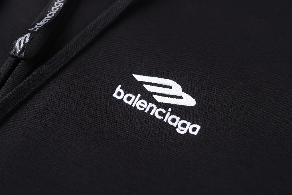Balenciaga 25SS Ski Collection Velvet Hoodie