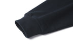 Balenciaga 25SS Embroidered Shirt Collar Drop Shoulder Sweatshirt