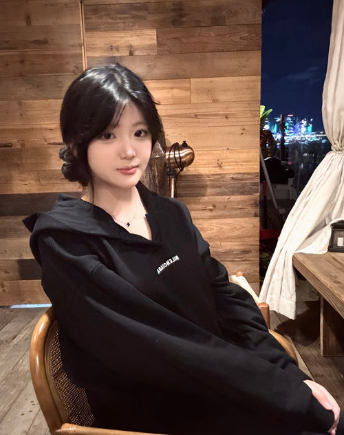 Balenciaga V-neck Hoodie