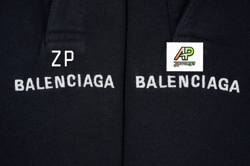Balenciaga V-neck Hoodie