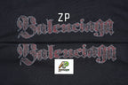Balenciaga Multi-logo Badge Print Hoodie