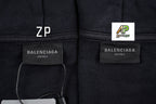 Balenciaga Multi-logo Badge Print Hoodie