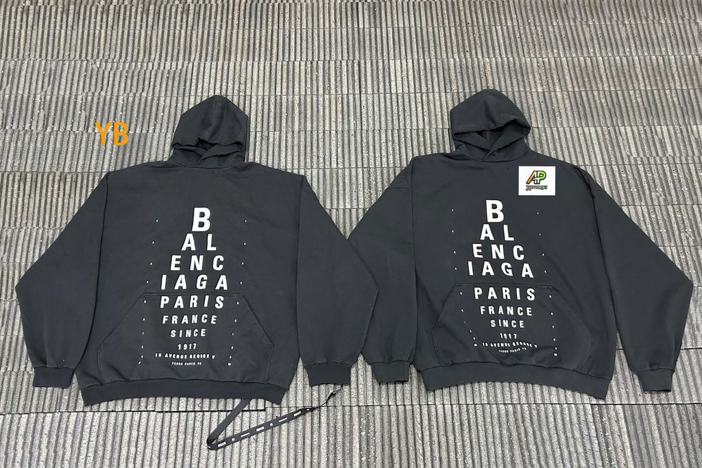 Balenciaga Hoodie with Letter Print