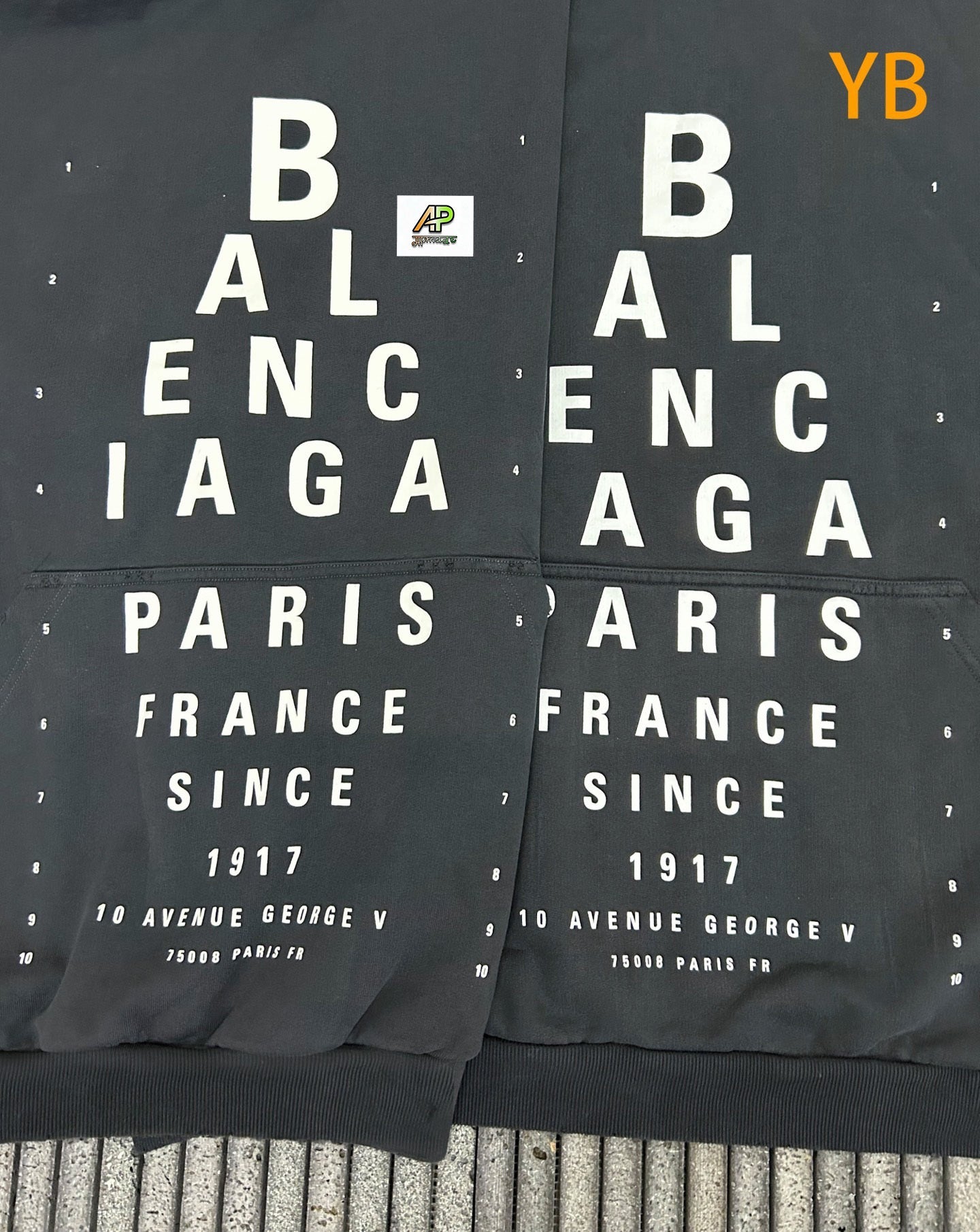 Balenciaga Hoodie with Letter Print