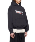 Balenciaga Fuzzy Coke Print Hoodie