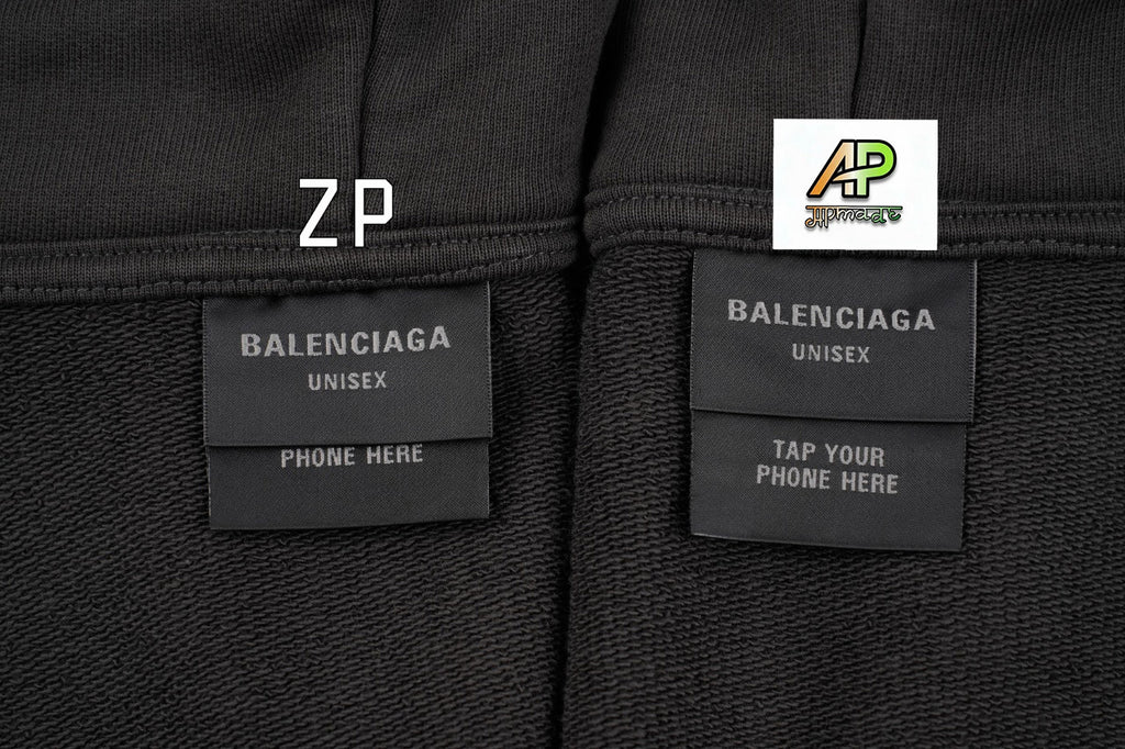 Balenciaga eBay Embroidered Hoodie