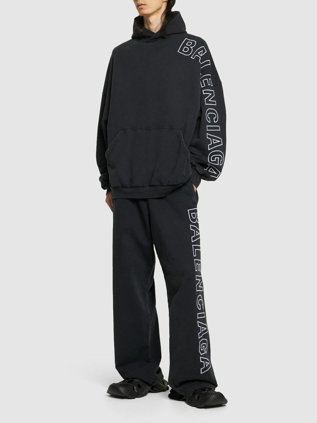 Balenciaga Embroidered Arm Hoodie