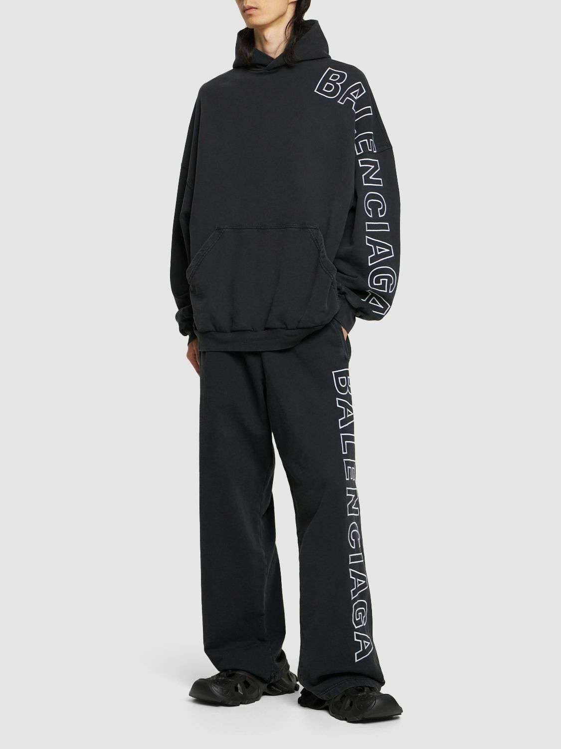 Balenciaga Embroidered Arm Hoodie