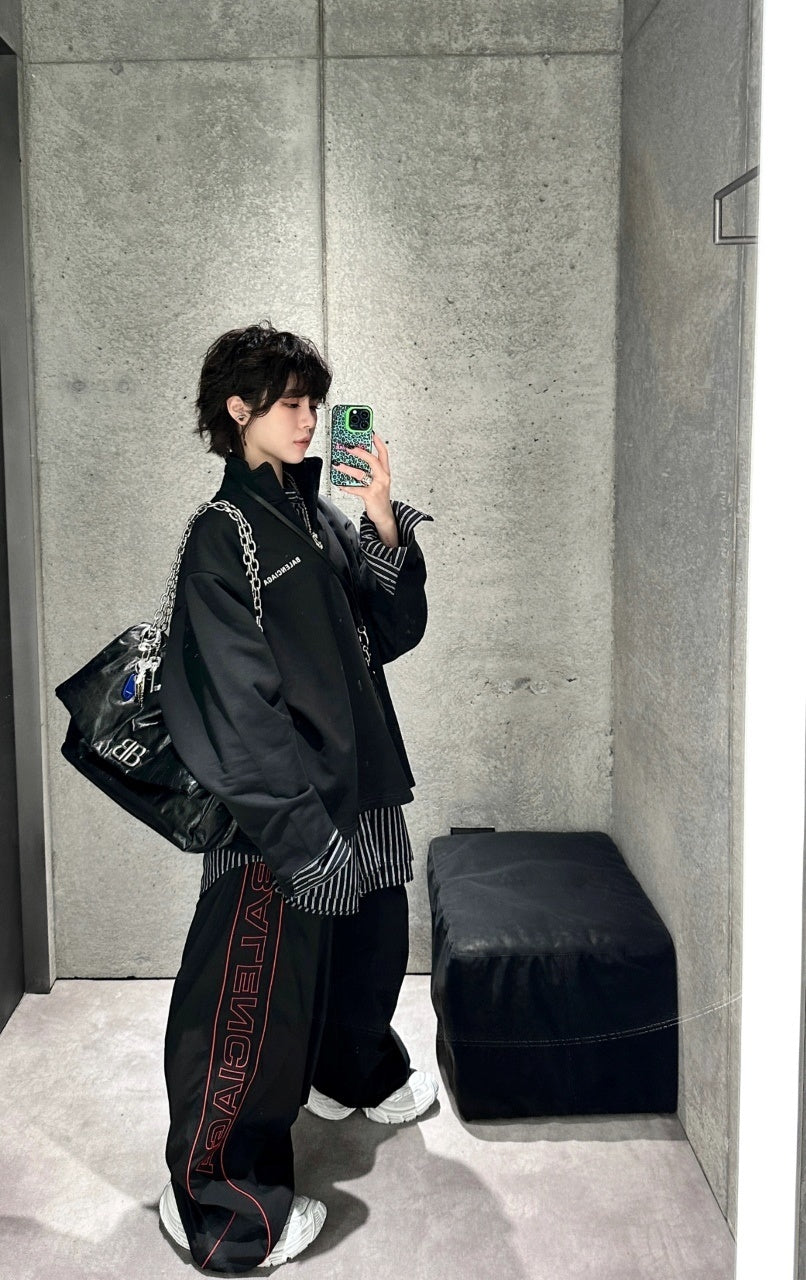 Balenciaga Half Zip Ski Sweatshirt