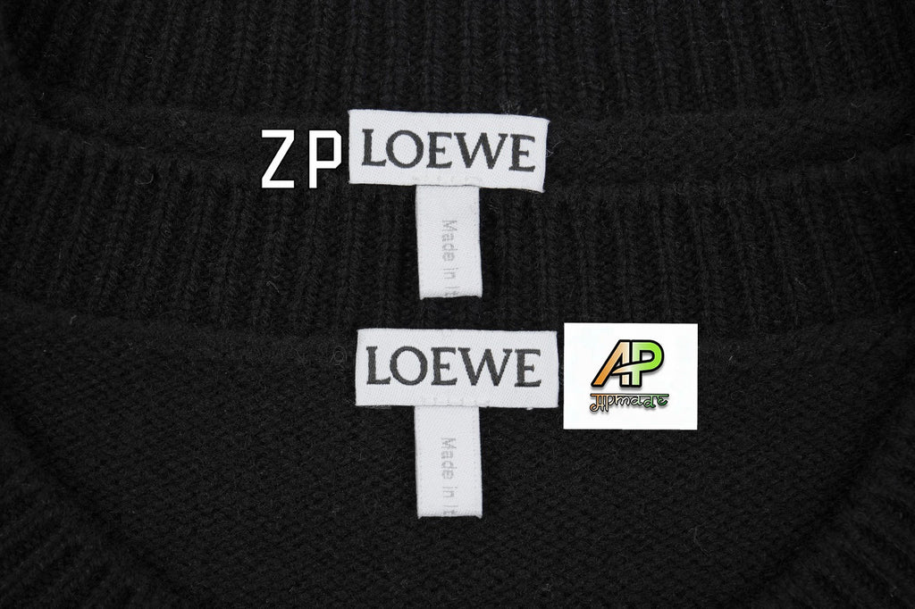 Loewe Embroidered Wool Sweater