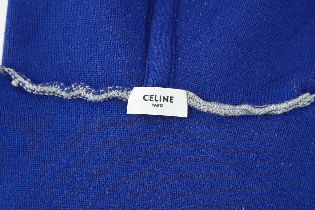 Loewe Anagram Jacquard Logo Knitted Hoodie