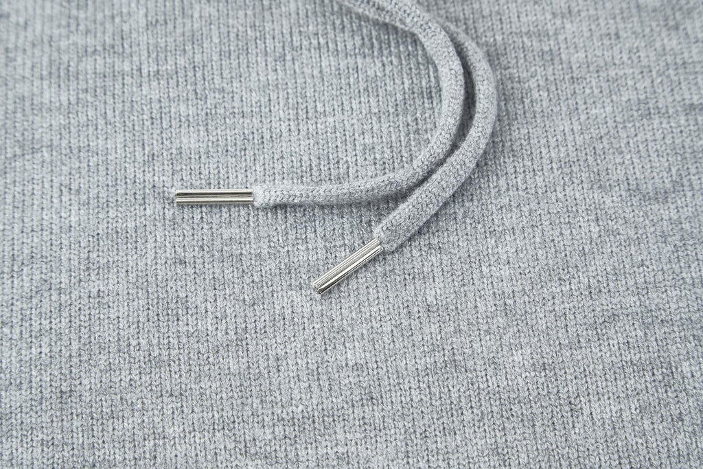Loewe Anagram Jacquard Logo Knitted Hoodie