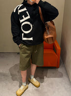 Loewe Patchwork Printed Logo Hoodie