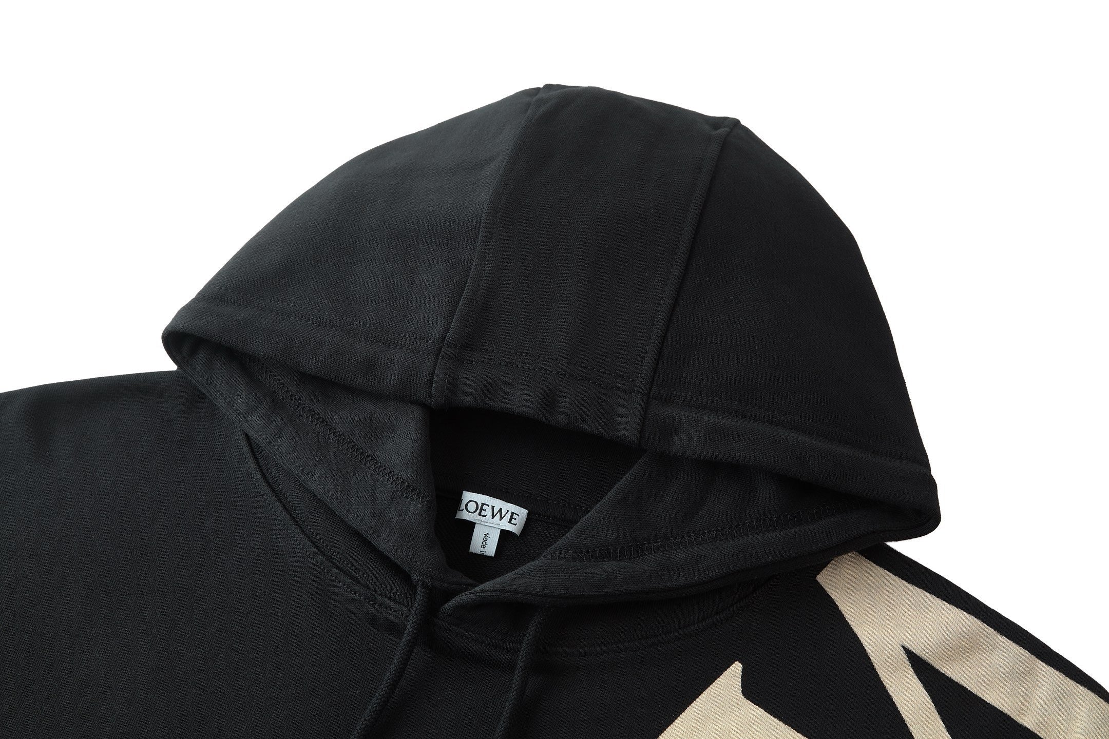 Loewe Patchwork Printed Logo Hoodie