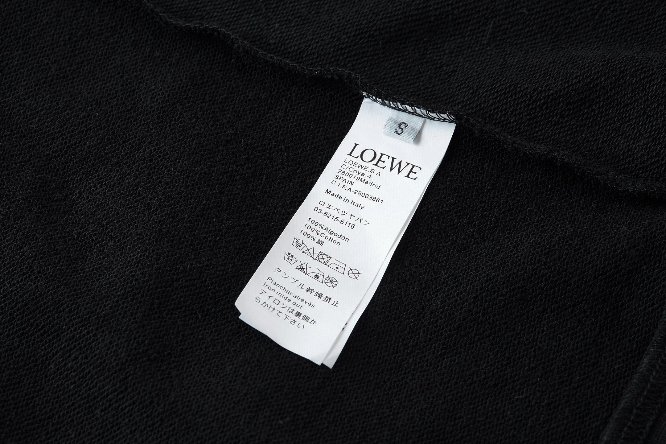 Loewe Patchwork Printed Logo Hoodie