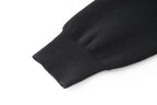 Loewe Leather Label Pocket Knitted Zip-up Hoodie