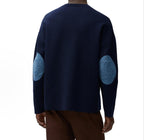 Loewe Appliqué Embroidered Knitted Sweater