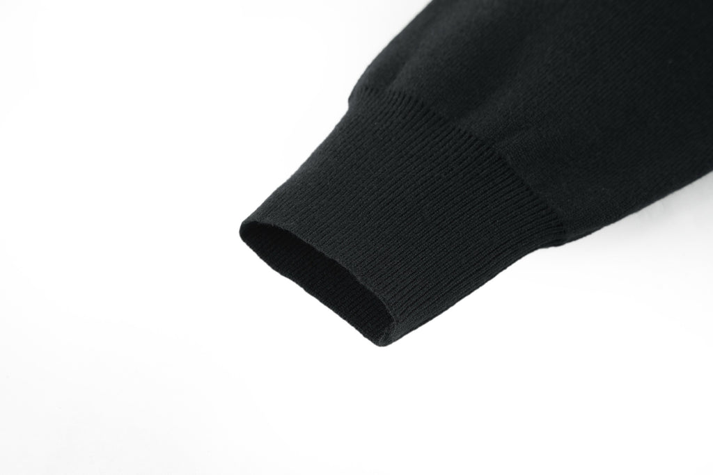 Loewe Embroidered Logo Knit Zipper Jacket