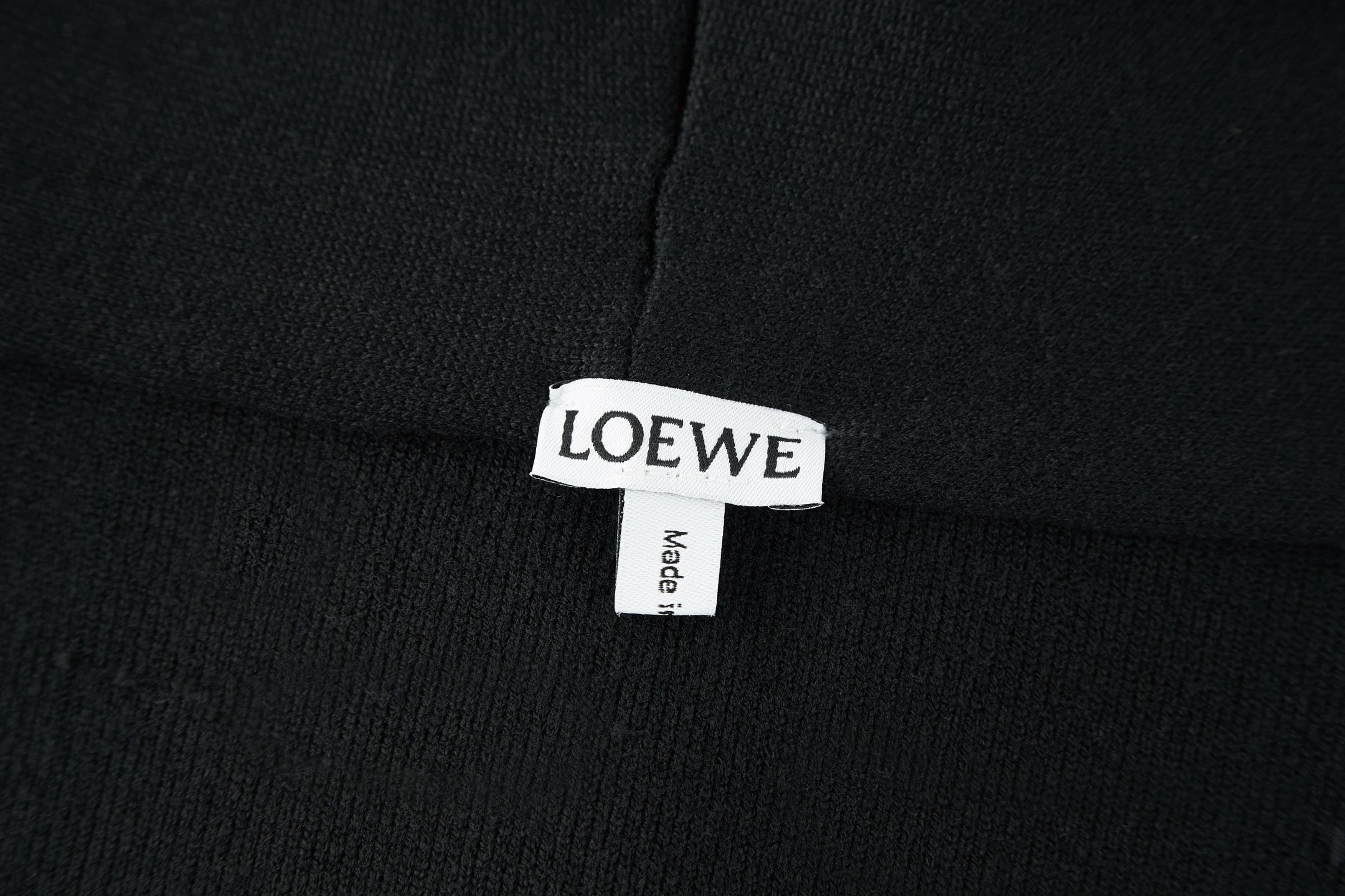 Loewe Embroidered Logo Knit Zipper Jacket