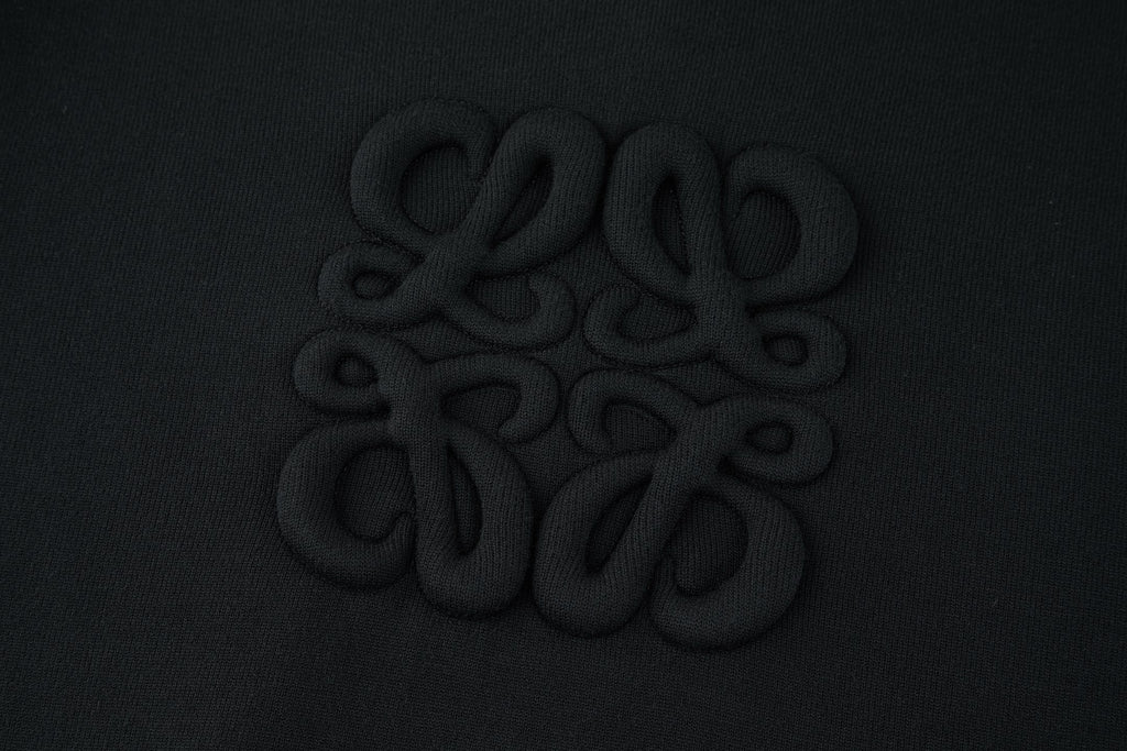 Loewe Embroidered Logo Knit Zipper Jacket
