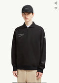 Moncler Embroidered Print Polo Sweatshirt