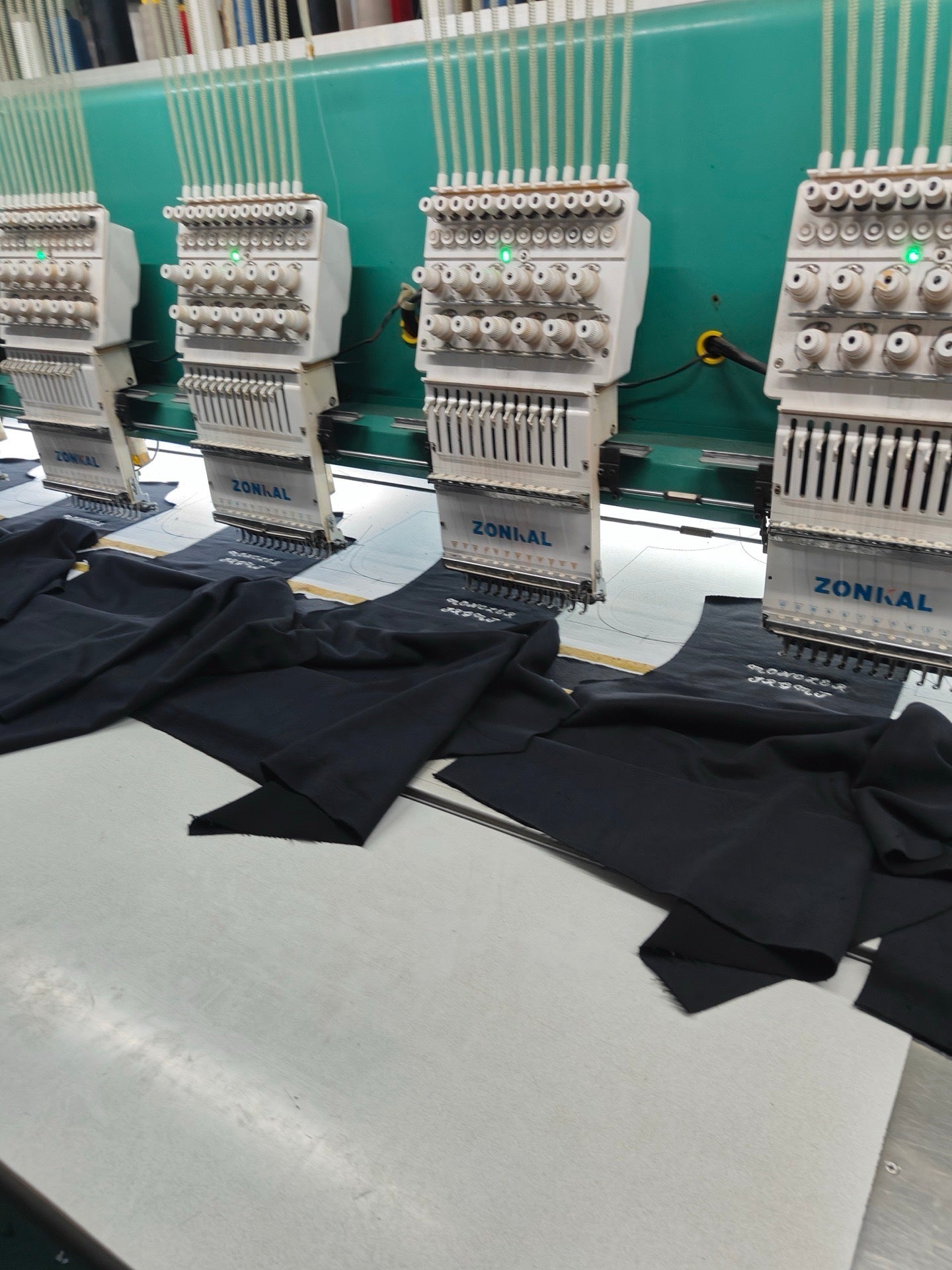 Moncler Embroidered Print Polo Sweatshirt