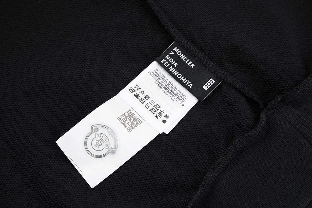Moncler Embroidered Print Polo Sweatshirt