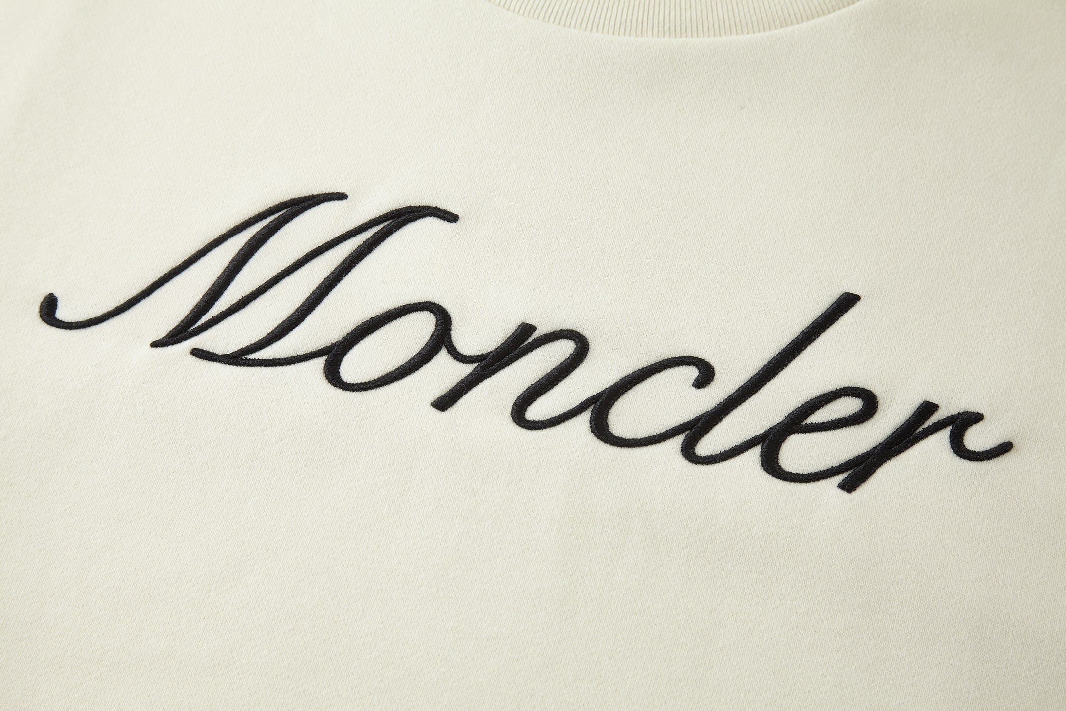 Moncler Embroidered Sleeve Sweatshirt