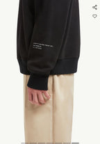 Moncler Embroidered Print Lapel Sweatshirt